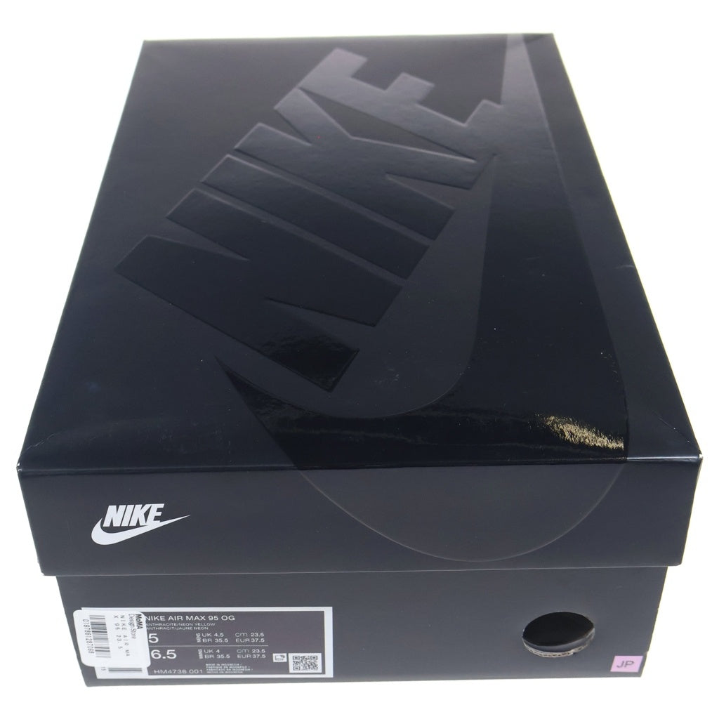 NIKE(ナイキ) ×MOMA DESIGN STORE EXCLUSIVE AIR MAX 95 HM4738-001 モマデザインストア エクスクルーシブ エアマックス95 ローカットスニーカー グリーン/グレー US5/23.5cm