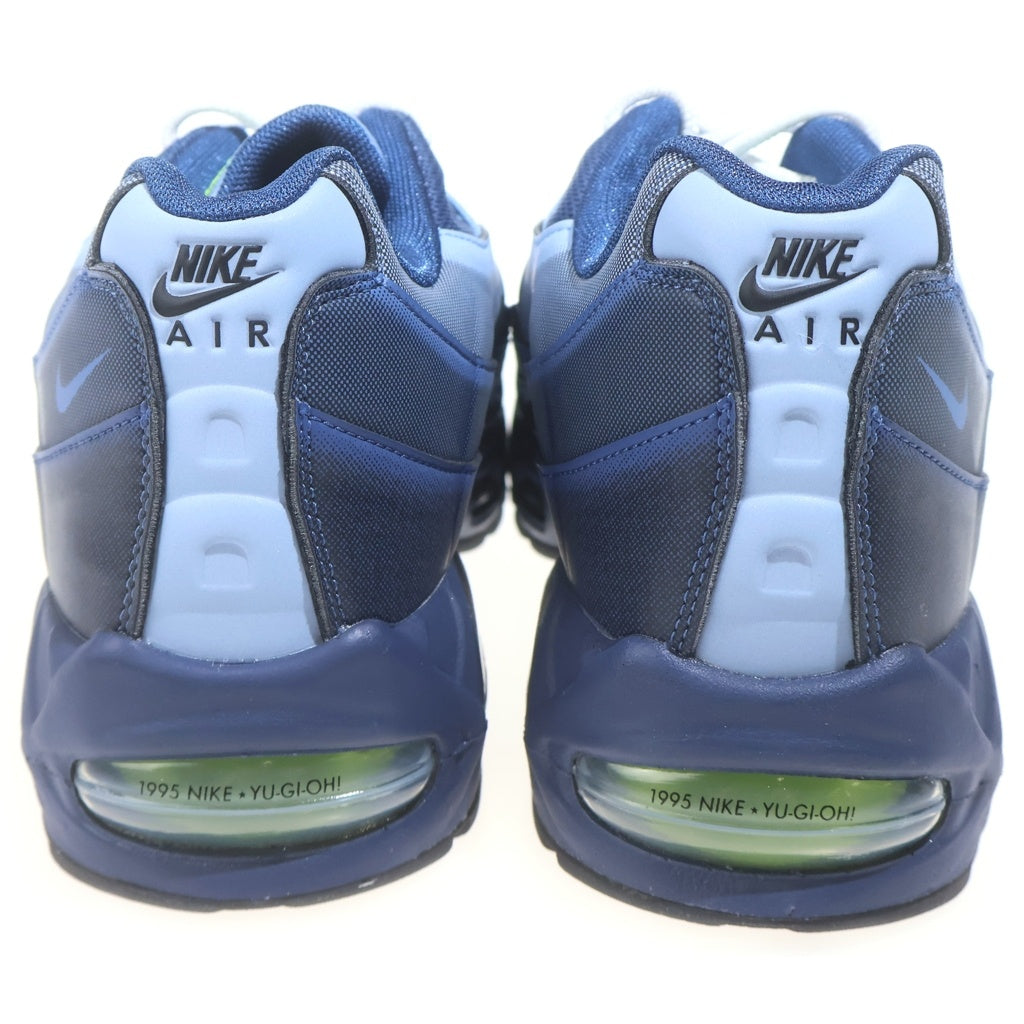 NIKE(ナイキ) ×Yu-Gi-Oh! AIR MAX 95 AIR MUSCLE JOEY 遊戯王 エアマックス95 エアマッスル ジョーイ ローカットスニーカー ネイビー US11.5/29.5cm II7404-400