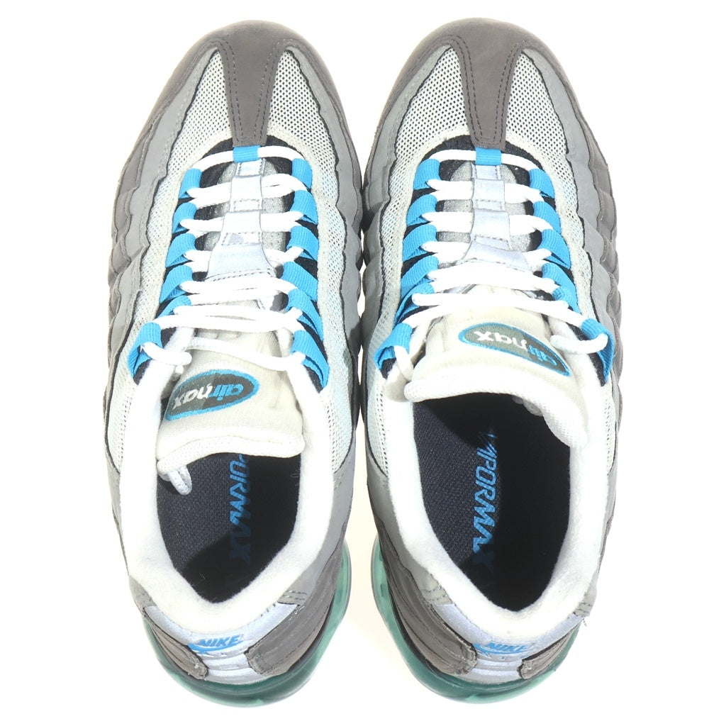NIKE(ナイキ) AIR VAPORMAX 95 AJ7292-002 エアヴェイパーマックス95 ローカットスニーカー グレー/ブルー US8.5/26.5cm