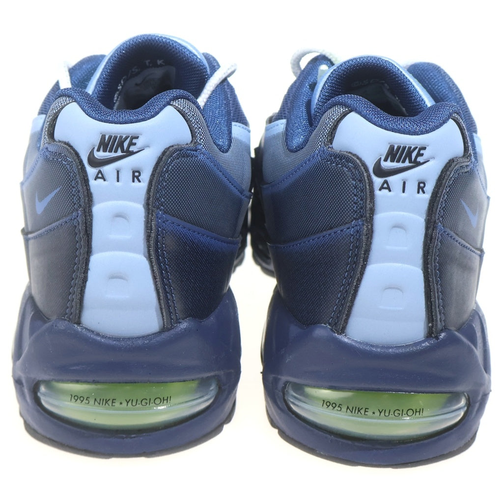 NIKE(ナイキ) ×Yu-Gi-Oh! AIR MAX 95 AIR MUSCLE JOEY 遊戯王 エアマックス95 エアマッスル ジョーイ ローカットスニーカー ネイビー US8.5/26.5cm II7404-400