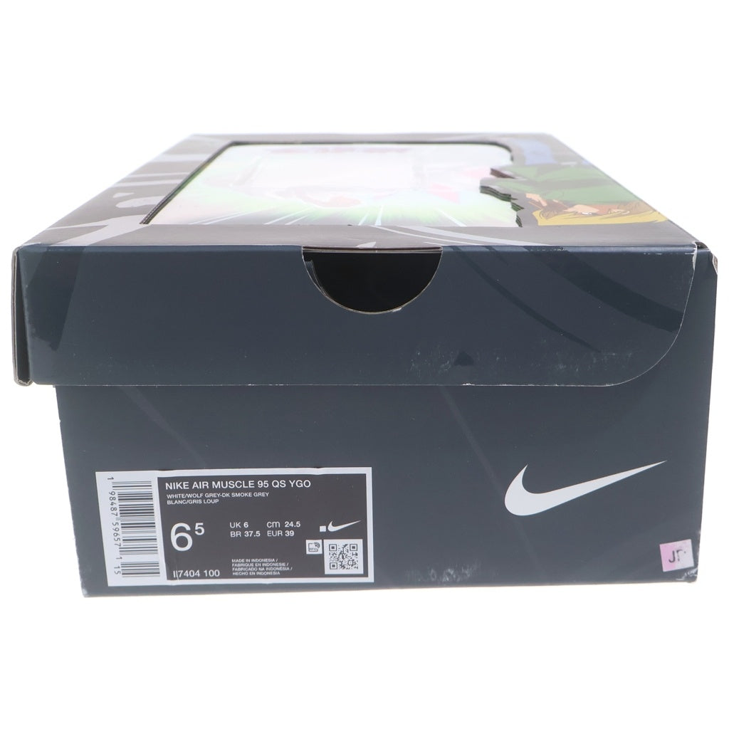 NIKE(ナイキ) ×Yu-Gi-Oh! AIR MAX 95 AIR MUSCLE JONOUCJI II7404-100 遊戯王 城之内 エアマックス95 エアマッスル ローカットスニーカー グレー US6.5/24.5cm