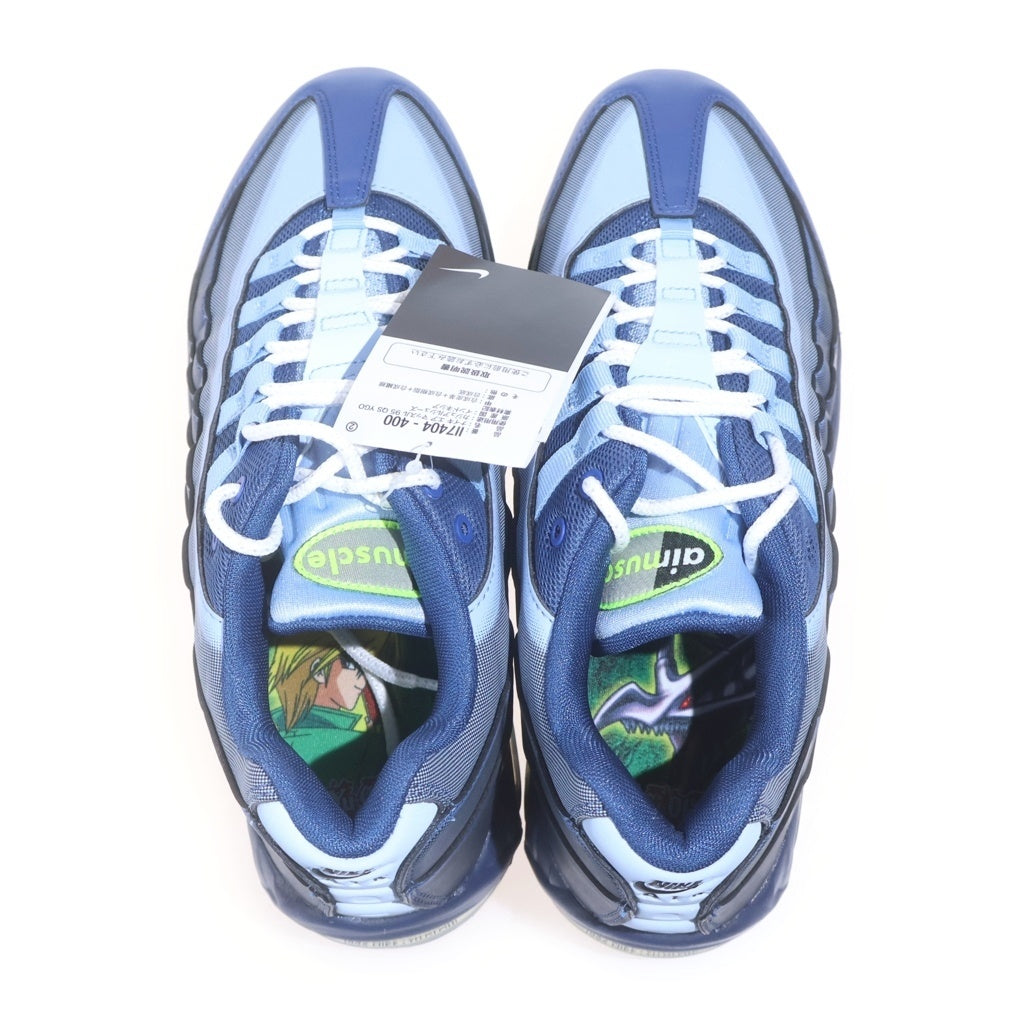 NIKE(ナイキ) ×Yu-Gi-Oh! AIR MAX 95 AIR MUSCLE JOEY 遊戯王 エアマックス95 エアマッスル ジョーイ ローカットスニーカー ネイビー US10/28cm II7404-400