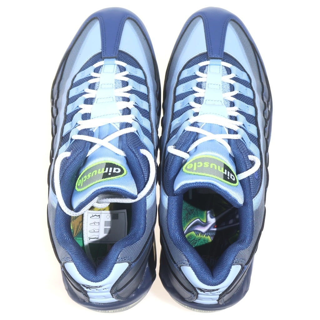 NIKE(ナイキ) ×Yu-Gi-Oh! AIR MAX 95 AIR MUSCLE JOEY 遊戯王 エアマックス95 エアマッスル ジョーイ ローカットスニーカー ネイビー US10/28cm II7404-400