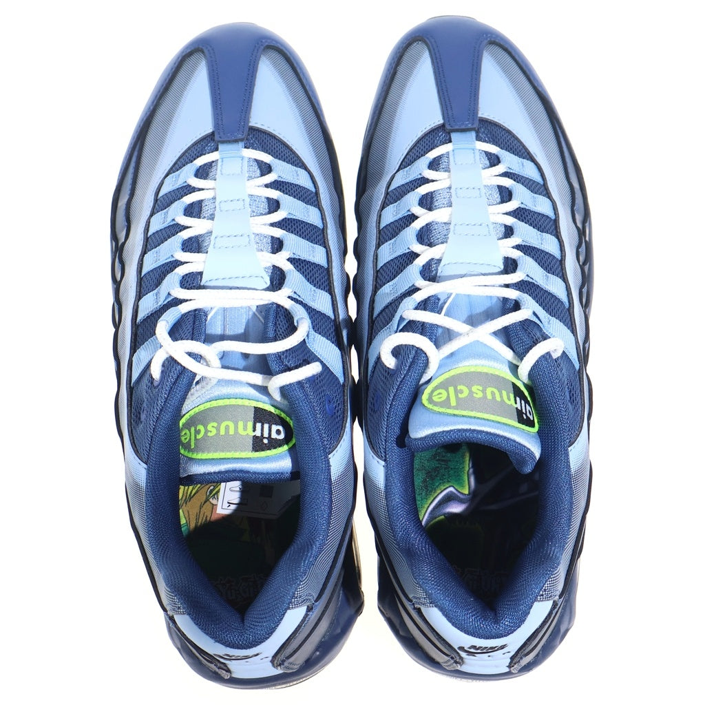 NIKE(ナイキ) ×Yu-Gi-Oh! AIR MAX 95 AIR MUSCLE JOEY 遊戯王 エアマックス95 エアマッスル ジョーイ ローカットスニーカー ネイビー US11.5/29.5cm II7404-400