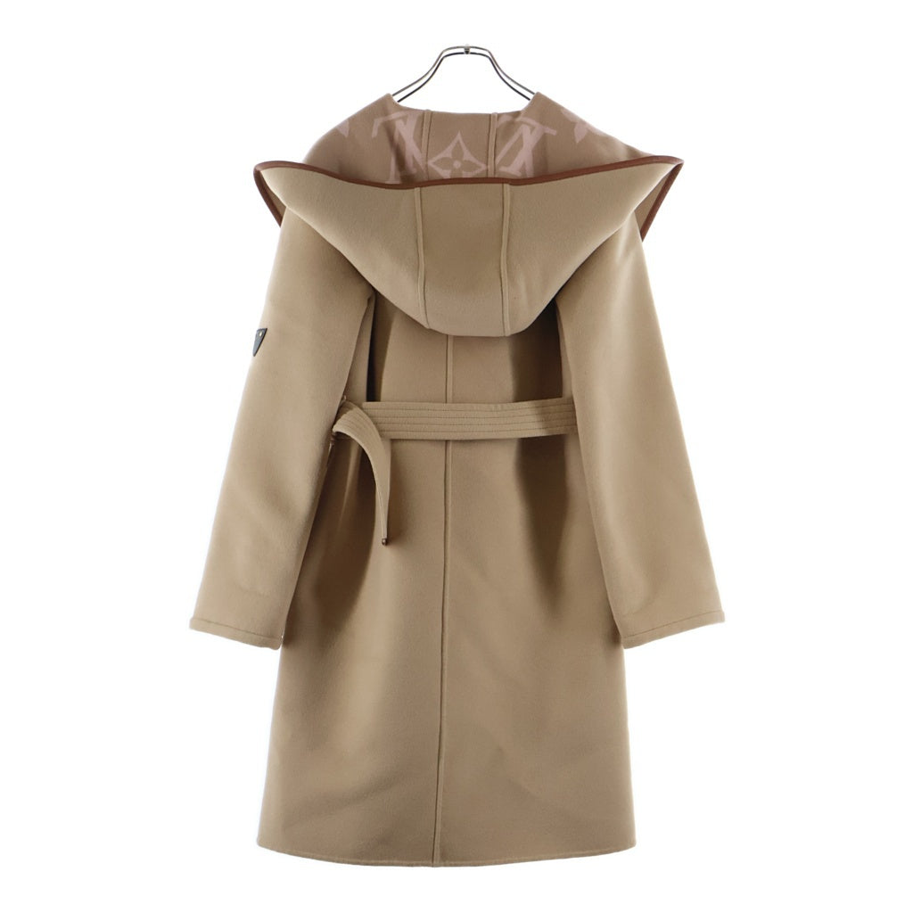 LOUIS VUITTON(ルイヴィトン) 22AW ジャイアントモノグラム フーテッド ラップコート ベージュ RW223W NUV FMCO05 レディース