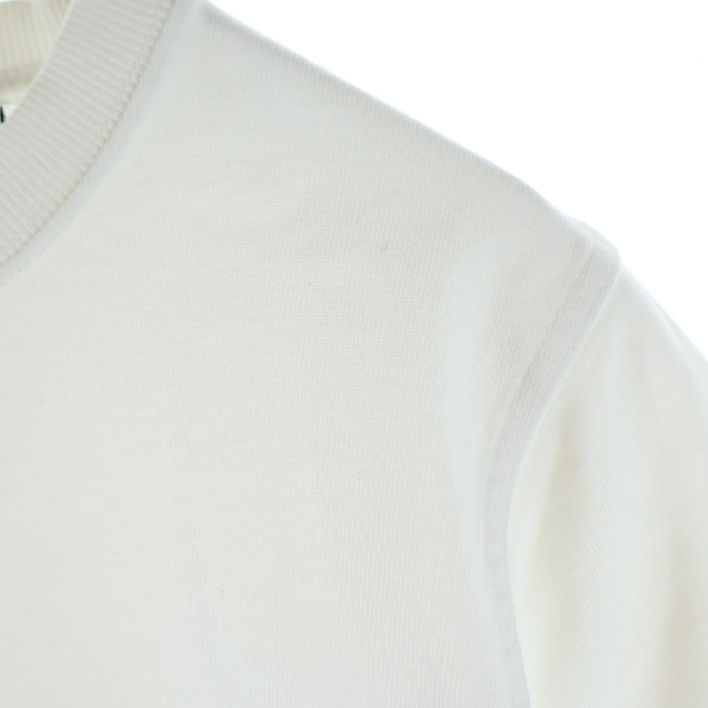 BURBERRY(バーバリー) フロントロゴプリント クルーネック半袖Tシャツカットソー ホワイト 8071641 レディース