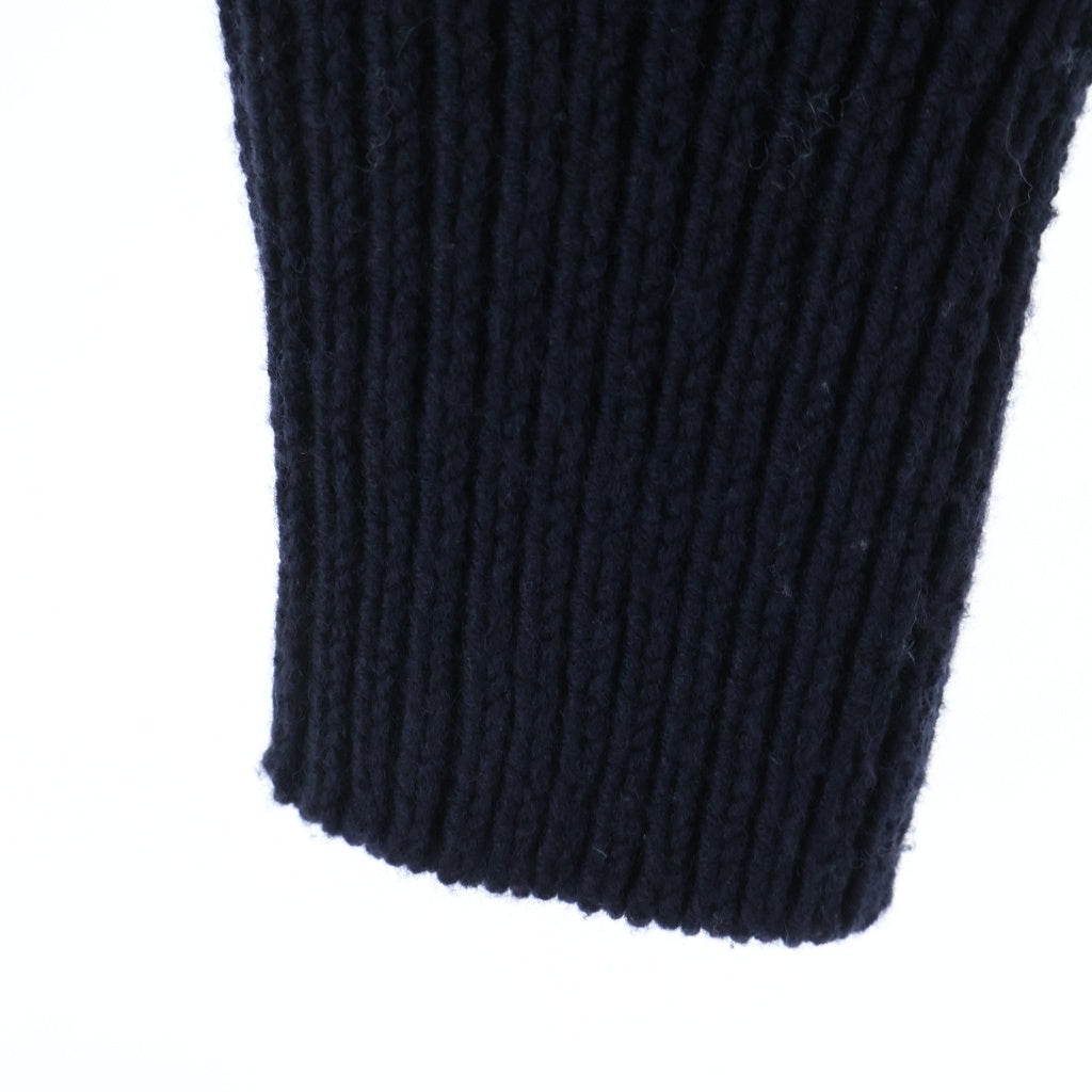 THOM BROWNE(トムブラウン) 4Bar 4バー ウールニット カーディガン ネイビー FKJ089A-Y1036-415 レディース