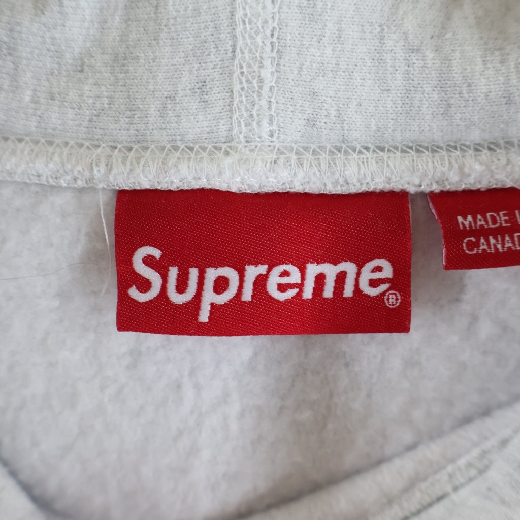 SUPREME(シュプリーム) 23AW Box Logo Hooded Sweatshirt カモフラ ボックス ロゴ プルオーバースウェットパーカー フーディー グレー