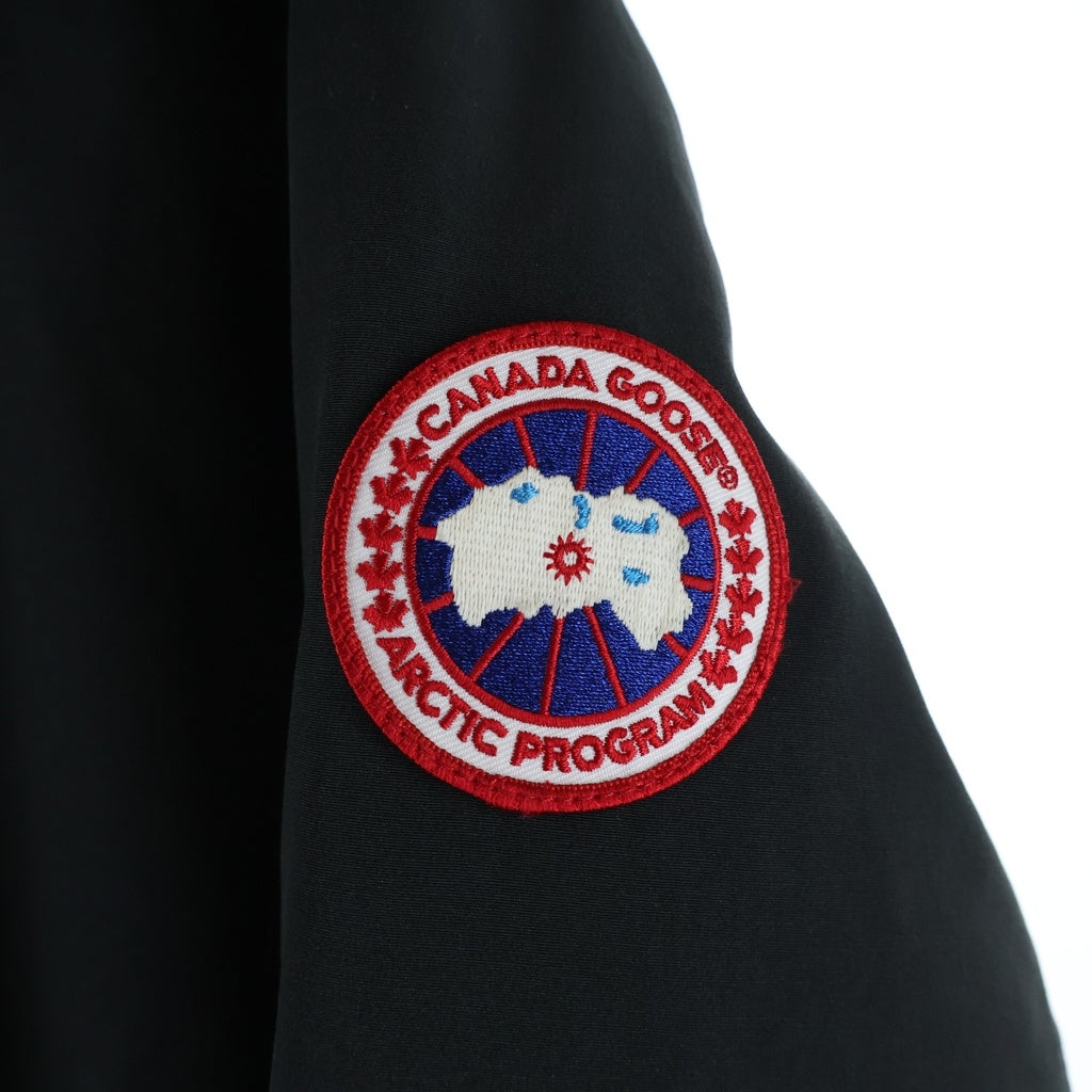 CANADA GOOSE(カナダグース) JASPER ジャスパー ファーフード付きジップアップナイロン ダウンジャケット ブラック 3438JM