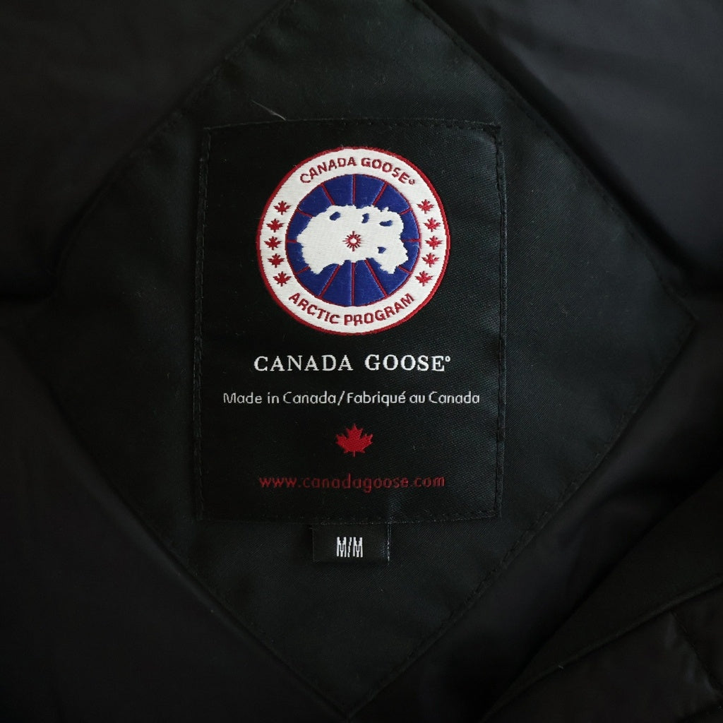 CANADA GOOSE(カナダグース) JASPER ジャスパー ファーフード付きジップアップナイロン ダウンジャケット ブラック 3438JM