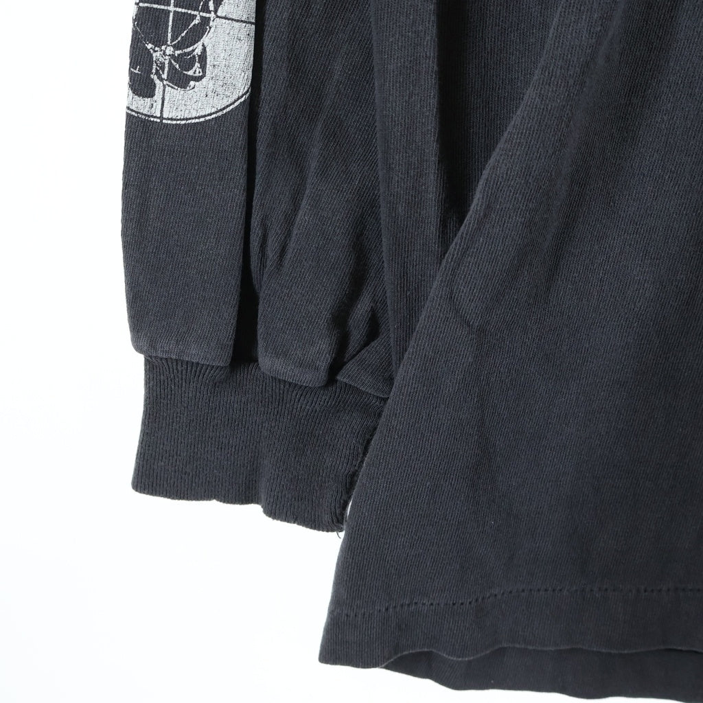 SAINT MICHAEL(セントマイケル) 5SS × FEAR OF GOD SNT OF GOD FG_LS TEE フィアオブゴッド セントオブゴッド 両面プリント クルーネック 長袖Tシャツ カットソー SM-HR8-0000-C02
