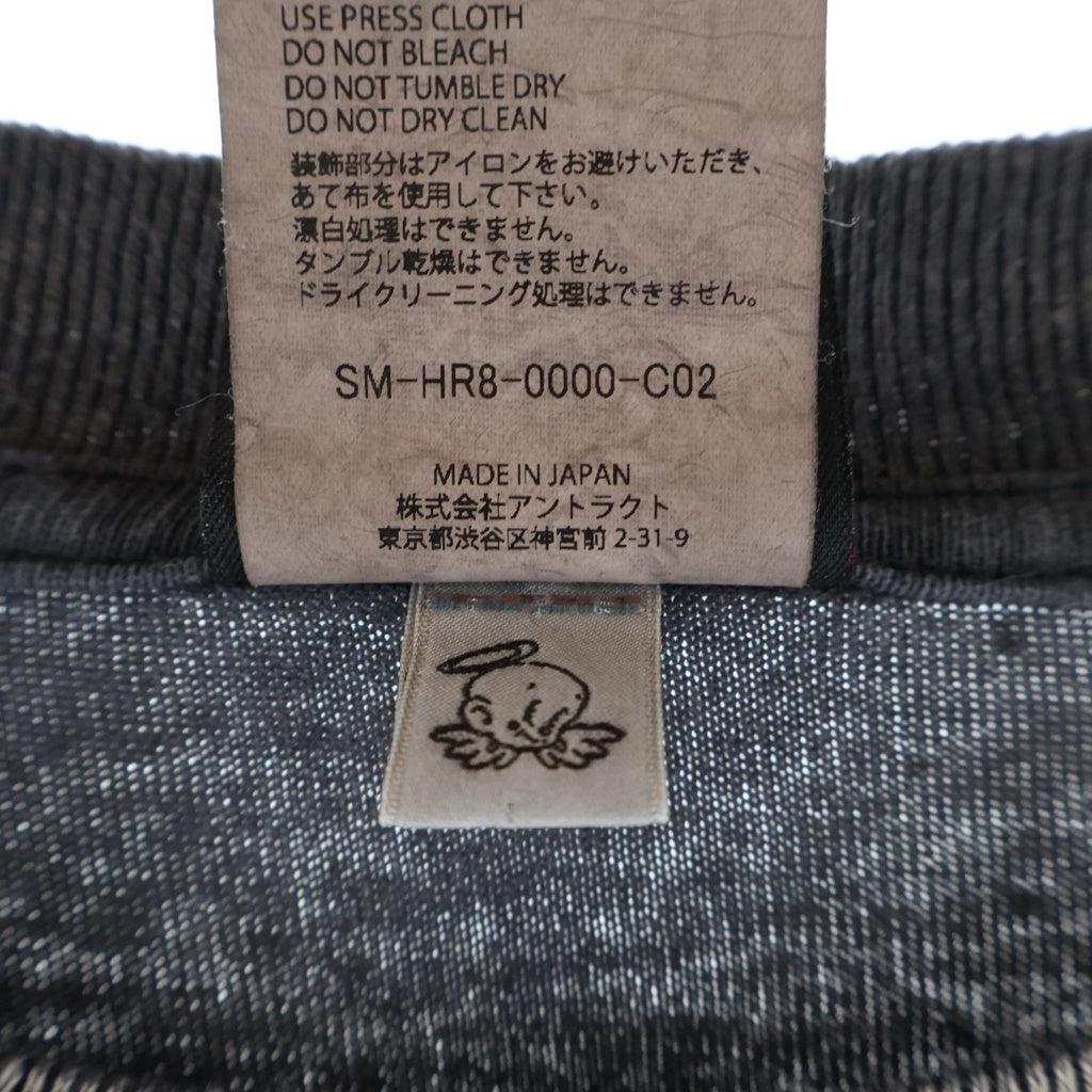 SAINT MICHAEL(セントマイケル) 5SS × FEAR OF GOD SNT OF GOD FG_LS TEE フィアオブゴッド セントオブゴッド 両面プリント クルーネック 長袖Tシャツ カットソー SM-HR8-0000-C02