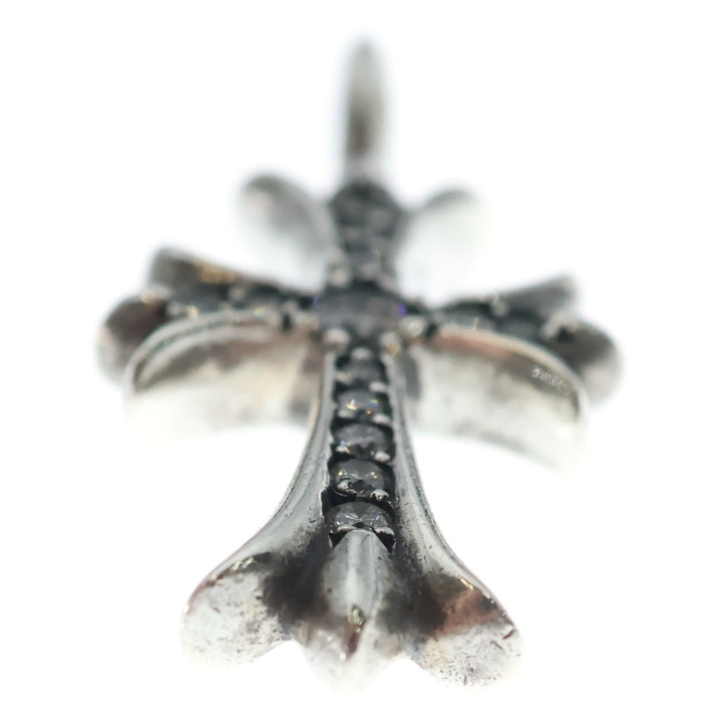 CHROME HEARTS(クロムハーツ) TNY CRSF P/DIA タイニーファットクロス PAVEダイヤ ペンダントトップ シルバー BCA323