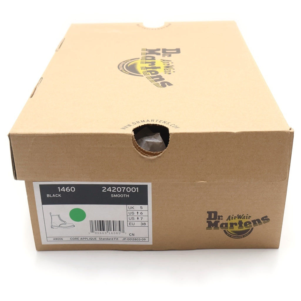 Dr.Martens(ドクターマーチン) 1460 ROCKABILLY ロカビリー 8ホール レースアップ ブーツ ブラック レディース 24207001