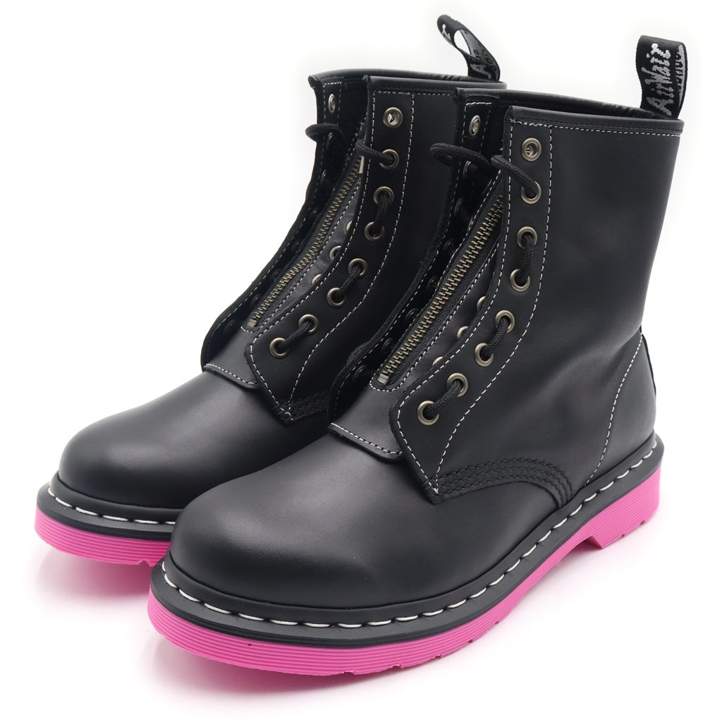Dr.Martens(ドクターマーチン) 1460 JUNGLE ジャングル 8ホール レースアップ ブーツ ブラック レディース 30925001