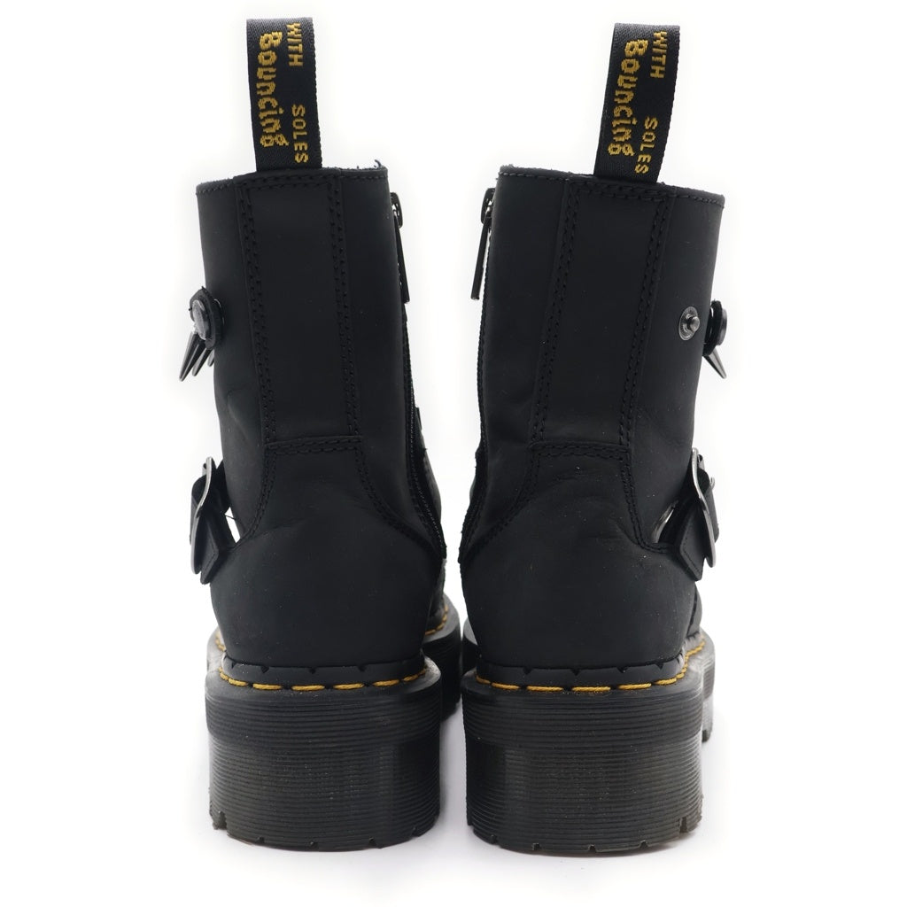 Dr.Martens(ドクターマーチン) 8I HDW QUAD 8ホール スパイクスタッズ ロックスタッズ レースアップ ブーツ ブラック レディース 40896001