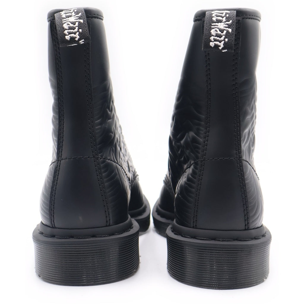 Dr.Martens(ドクターマーチン) ×Joy Division 1460 UNKNOWN ジョイディヴィジョン 8ホール レースアップ ブーツ ブラック レディース 24302001