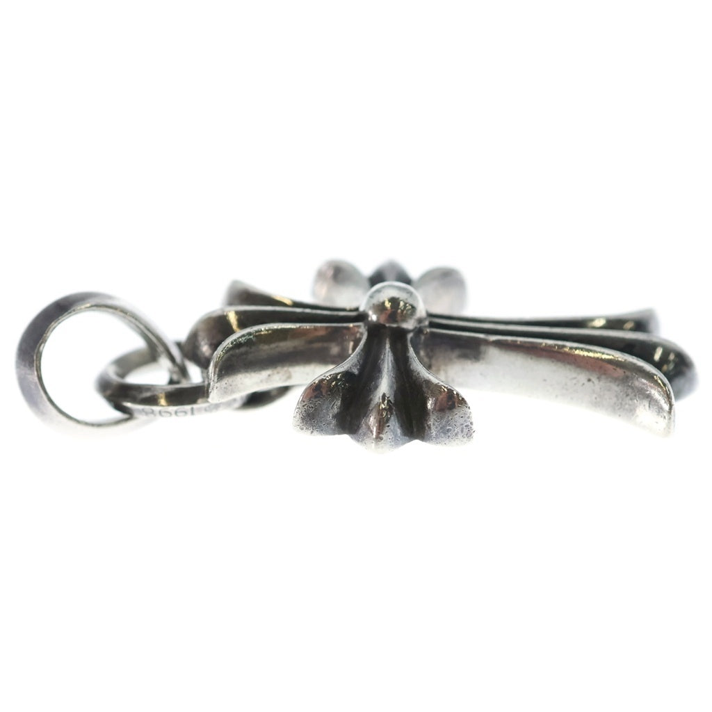CHROME HEARTS(クロムハーツ) CH CRS SML W/BALE Wベイル スモールCHクロス ペンダントトップ シルバー BCA218