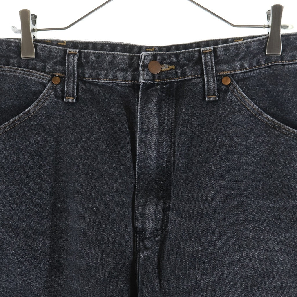 NO BRAND(ノーブランド) SKEWed スキュー 13MWZ STRAIGHT PANTS model.WR BLACK STONE ストーンウォッシュ ブラックデニム ストレートパンツ ブラック