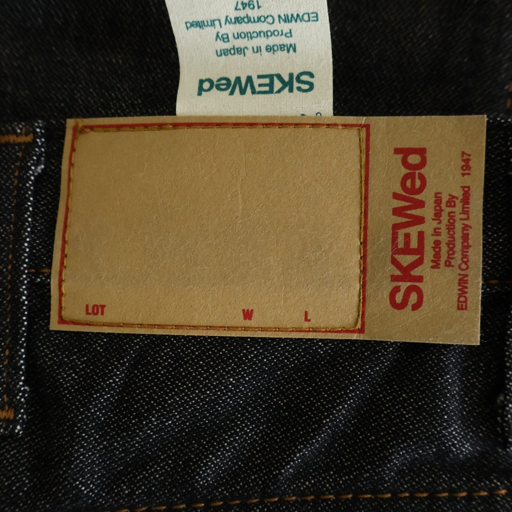 NO BRAND(ノーブランド) SKEWed スキュー 13MWZ Watch Pocket Pants デニムパンツ ダークインディゴ