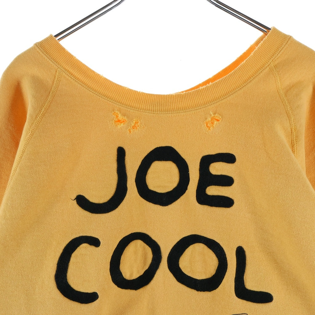 NEXUS7(ネクサスセブン) JOE COOL JOE COOL CREW クルーネックスウェット イエロー R0A-NNK-C0F