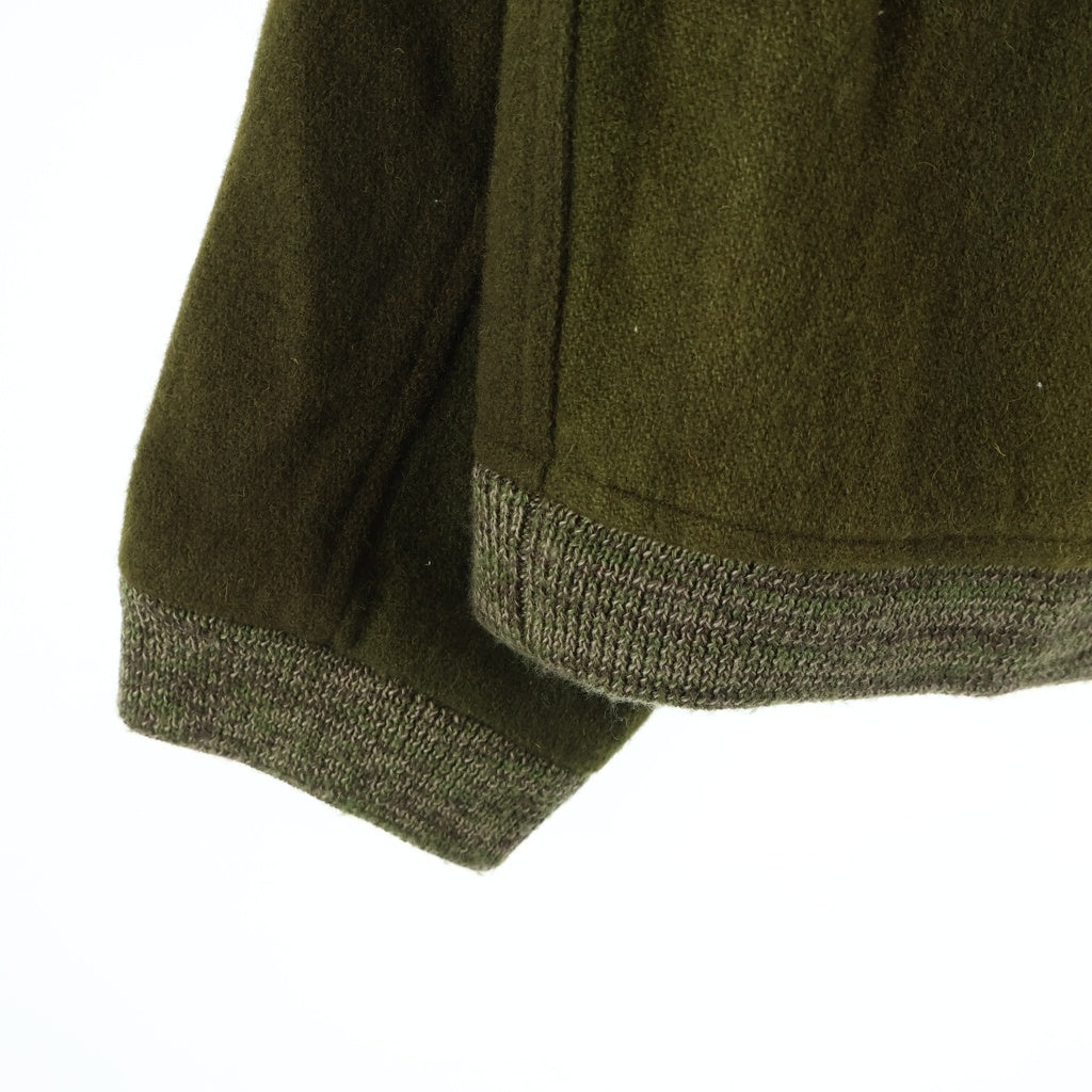 Needles(ニードルス) B.B. Jacket -Wool Uneven Dye RBBジャケット ウール アンイーブン ダイ ジップアップブルゾン カーキ RW157