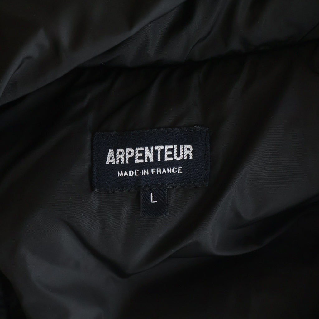 ARPENTEUR(アーペントル) PRIMALOFT NYLON JACKET プリマロフト ナイロンジャケット ブラック AP-LOFT-J