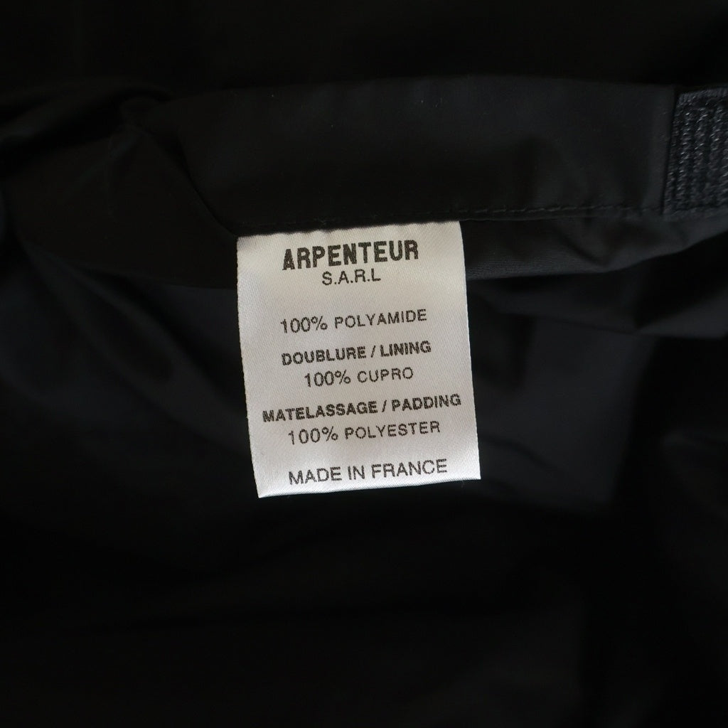 ARPENTEUR(アーペントル) PRIMALOFT NYLON JACKET プリマロフト ナイロンジャケット ブラック AP-LOFT-J
