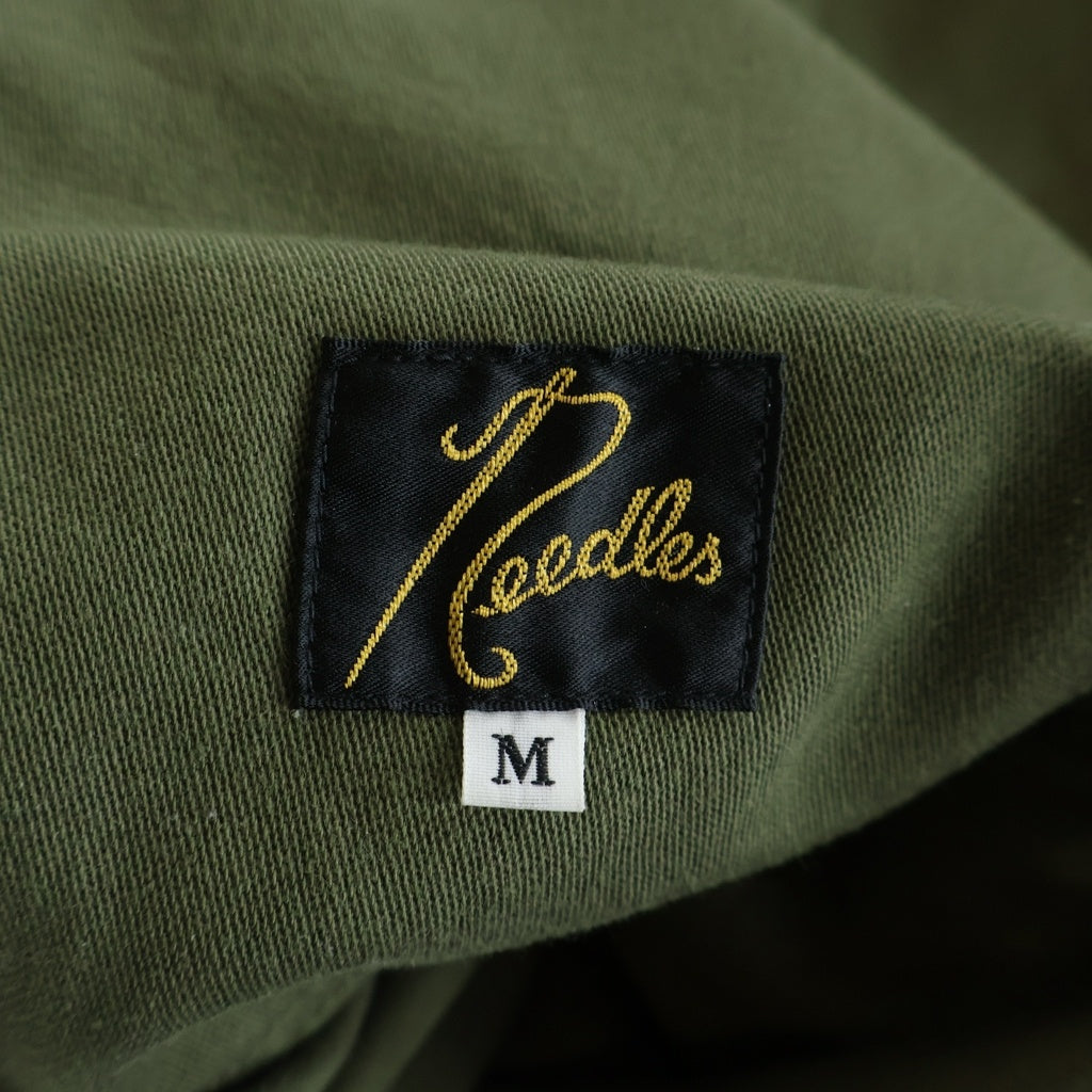 Needles(ニードルス) String Fatigue Pant Back Sateen バックサテン ミリタリー ファティーグパンツ カーキ QV147