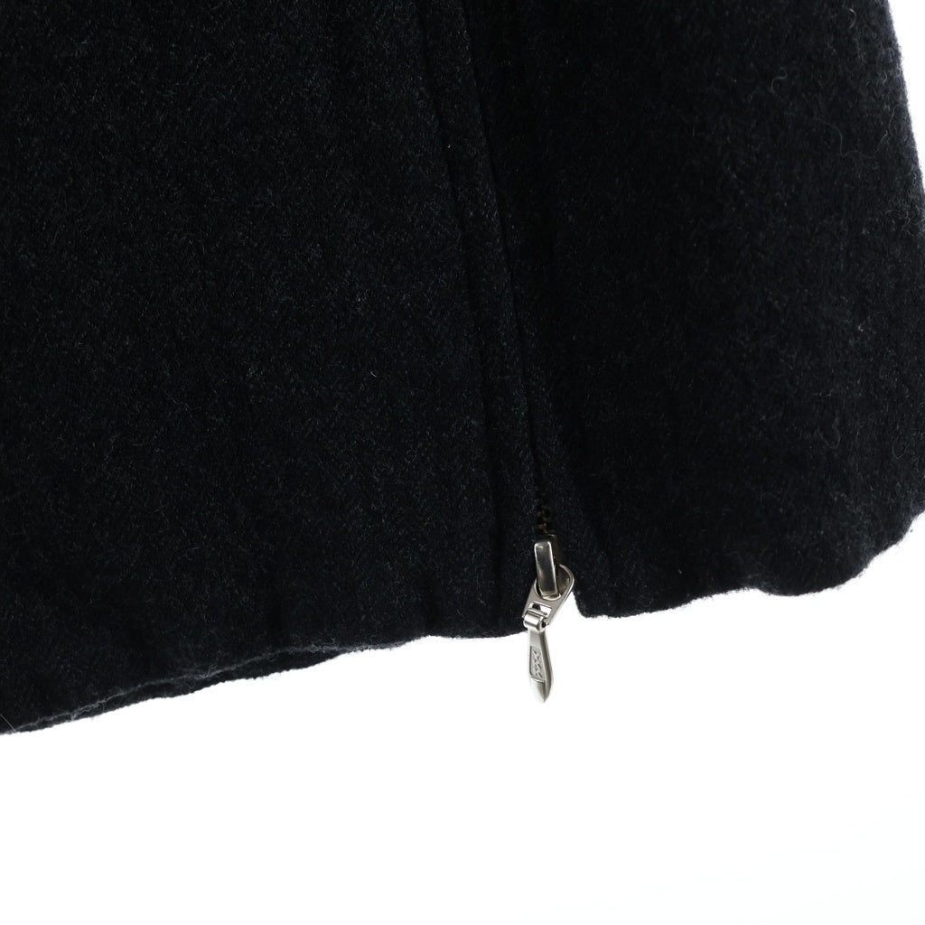 MASU(エムエーエスユー) 22AW TOWN CHAPS チャップスモカ レイヤード ウール 変形パンツ ブラック MVFW-PT1222