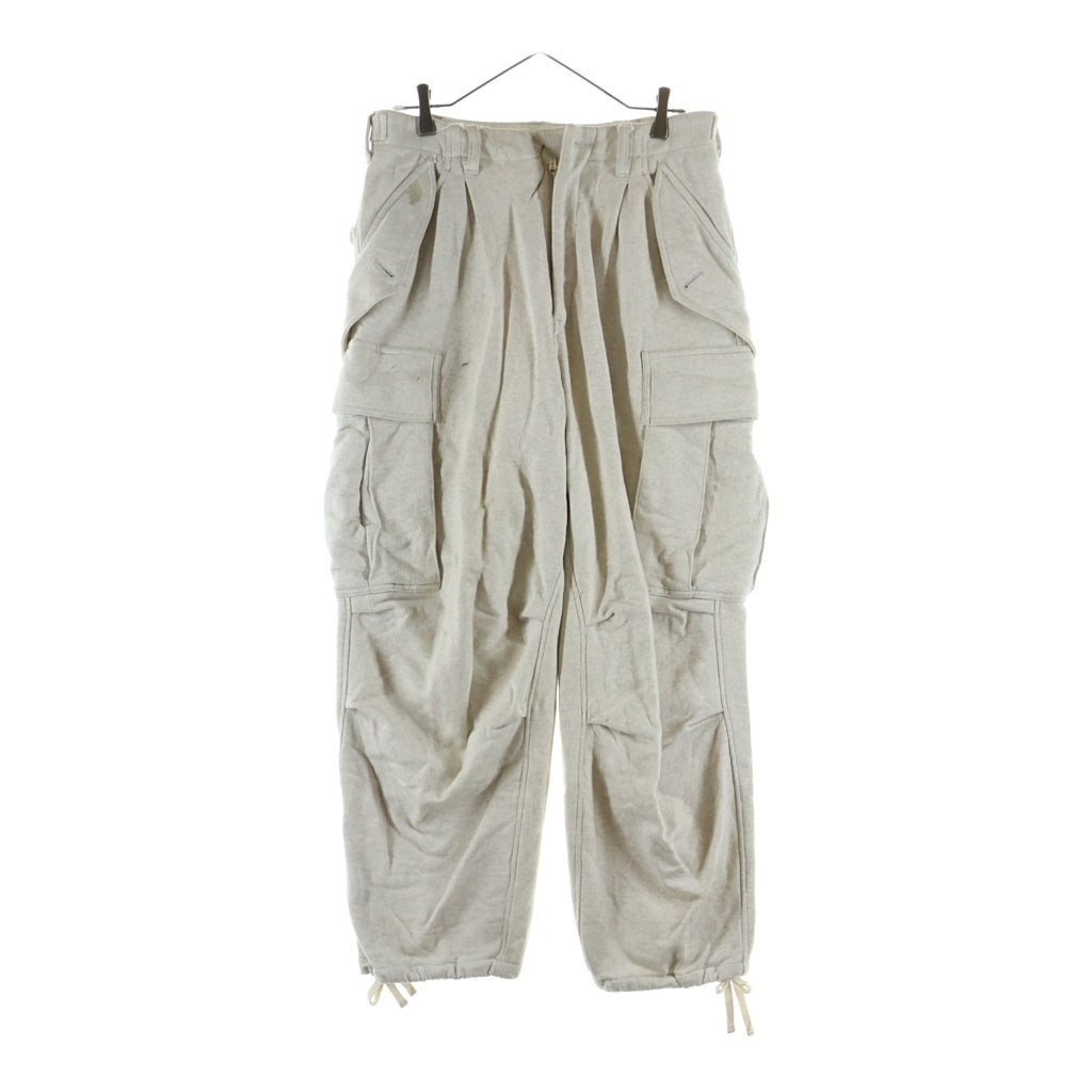 KHOKI(コッキ) 23SS M-51 FRENCH TERRY PANTS フレンチテリー スウェットカーゴパンツ グレー 23ss-p-09