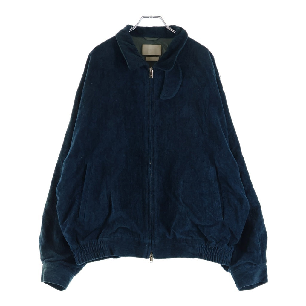 YOKE(ヨーク) 23SS 吾亦紅別注 LOOSED ZIP BLOUSON ルーズジップ ブルゾン ジャケット ネイビー YK23SS0450B