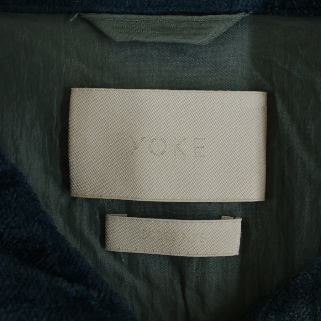 YOKE(ヨーク) 23SS 吾亦紅別注 LOOSED ZIP BLOUSON ルーズジップ ブルゾン ジャケット ネイビー YK23SS0450B