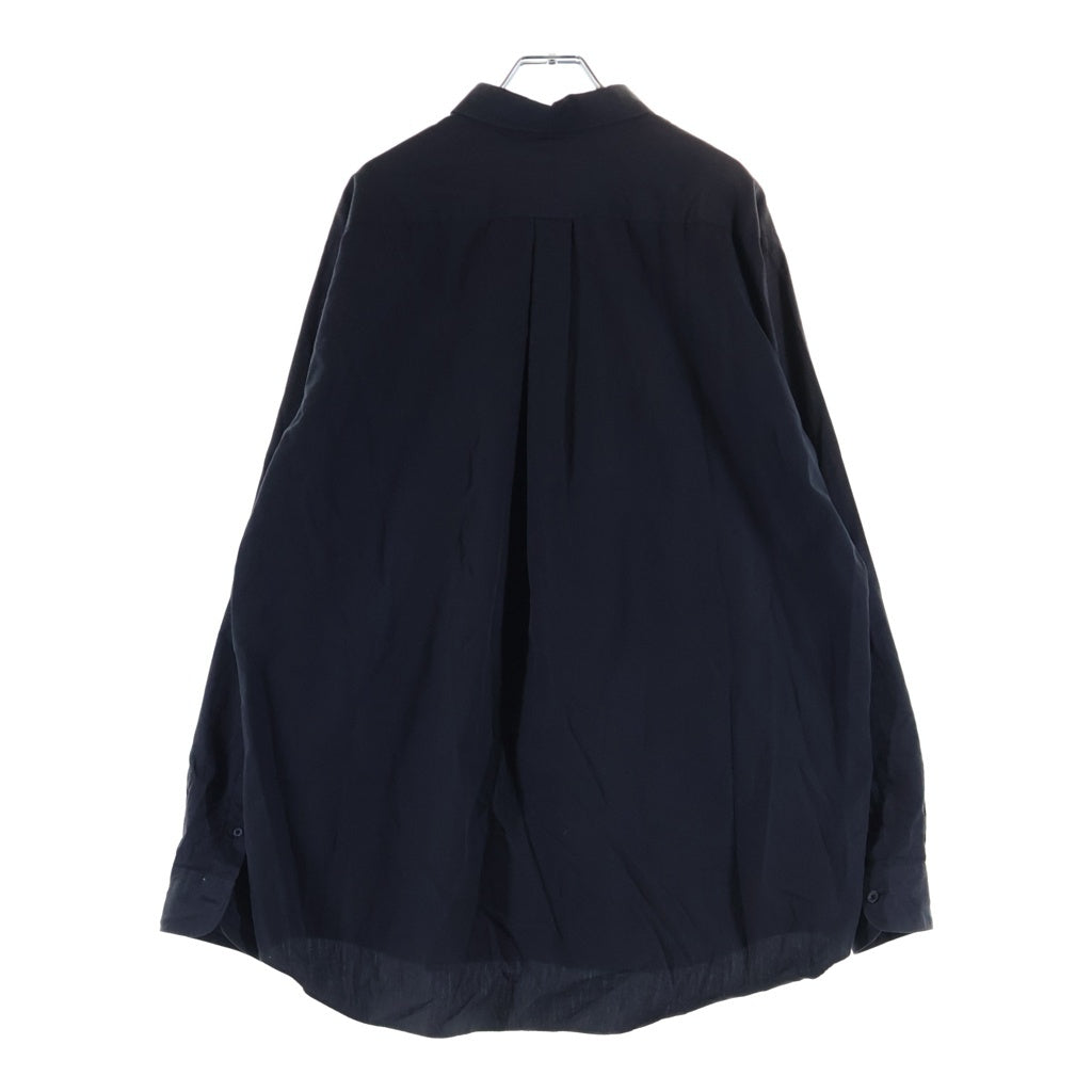 COMOLI(コモリ) 20SS COMOLI SHIRTS コモリシャツ コットン 長袖シャツ ブラック R01-02001