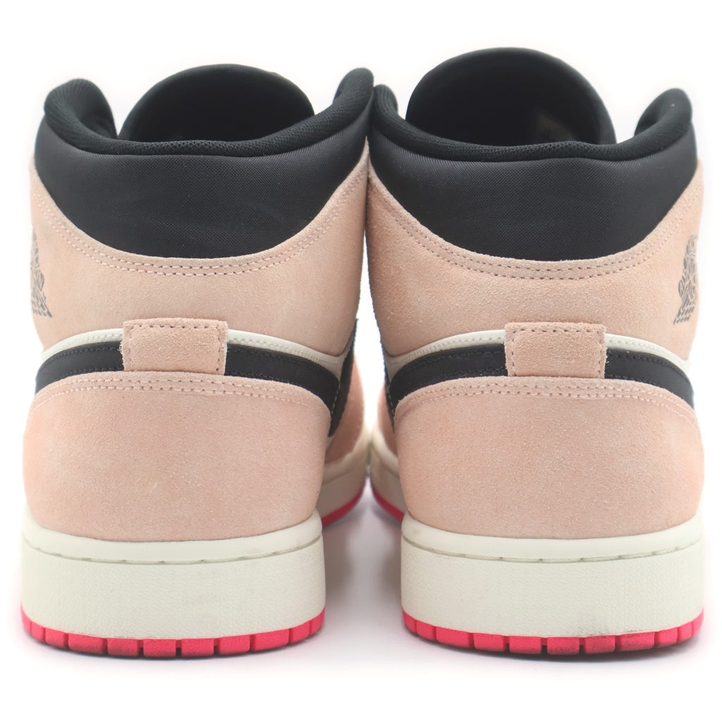 NIKE(ナイキ) AIR JORDAN 1 MID CRIMSON TINT 852542-801 エアジョーダン1 クリムゾンティント ミッドカットスニーカー ホワイト/ピンク US12/30cm
