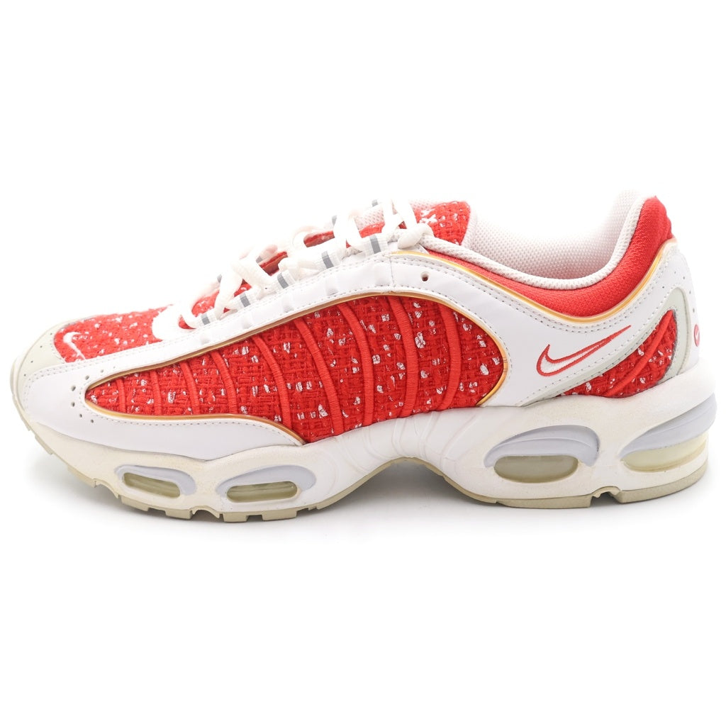 NIKE(ナイキ) ×Supreme AIR MAX TAILWIND 4 AT3854-100 シュプリーム エアマックステイルウィンド4 ローカットスニーカー ホワイト/レッド US11.5/29.5cm