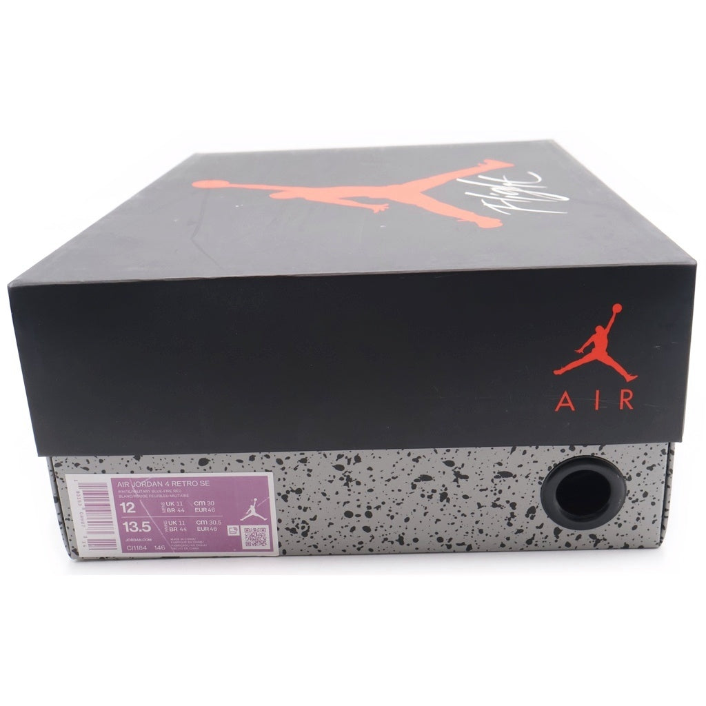 NIKE(ナイキ) AIR JORDAN 4 RETRO SE WHAT THE 4 CI1184-146 エアジョーダン4 レトロ ワットザ4 ハイカットスニーカー ホワイト US12/30cm