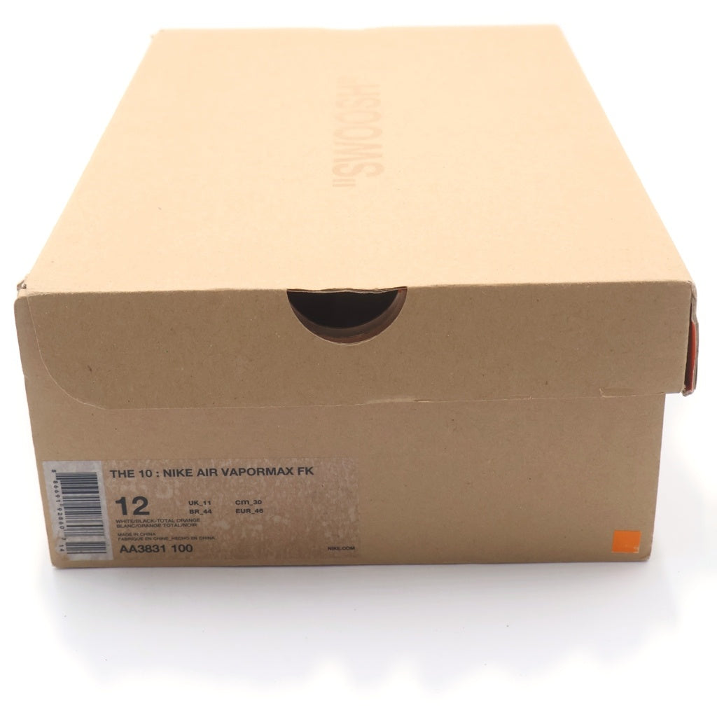 NIKE(ナイキ) ×OFF-WHITE AIR VAPORMAX AA3831-100 オフ ホワイト エアヴェイパーマックス ローカットスニーカー ホワイト US12/30cm