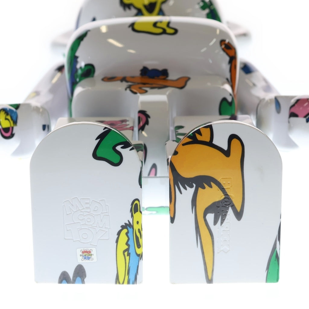 MEDICOM TOY(メディコムトイ) BE@RBRICK GRATEFUL DEAD DANCING BEAR 1000% ベアブリック グレイトフルデッド ダンシングベア フィギュア 人形 マルチ