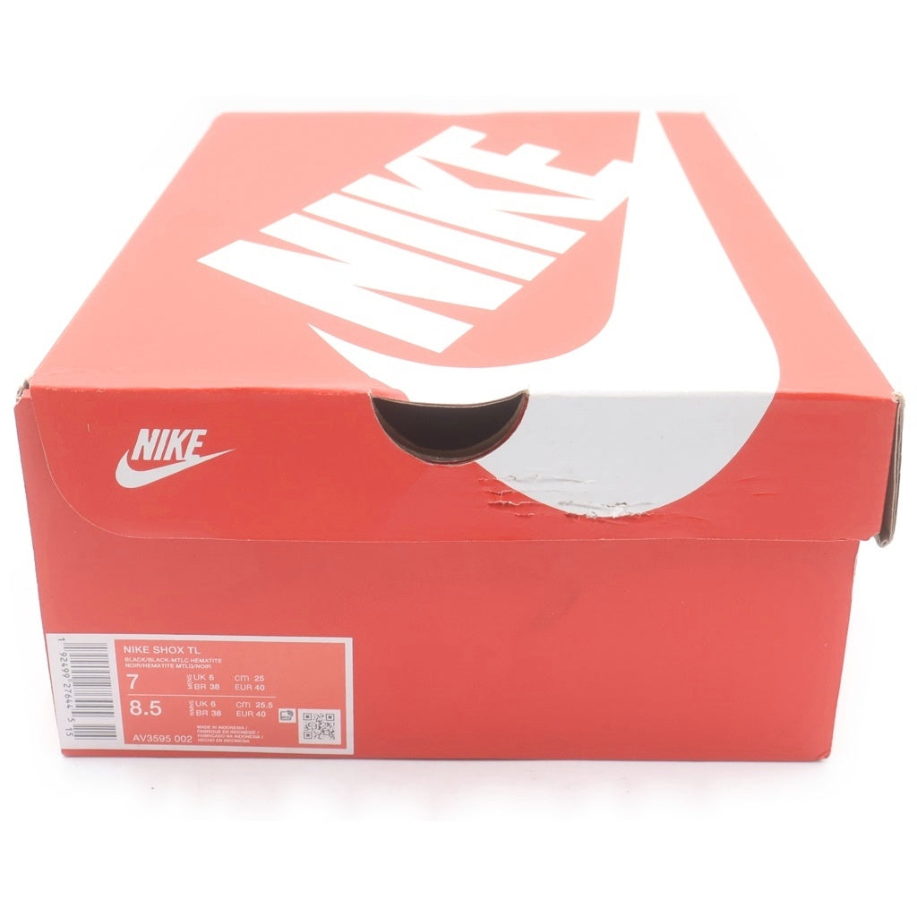 NIKE(ナイキ) WMNS SHOX TL AR3566-002 ウィメンズ ショックス TL ローカットスニーカー ブラック US8.5/25.5cm レディース