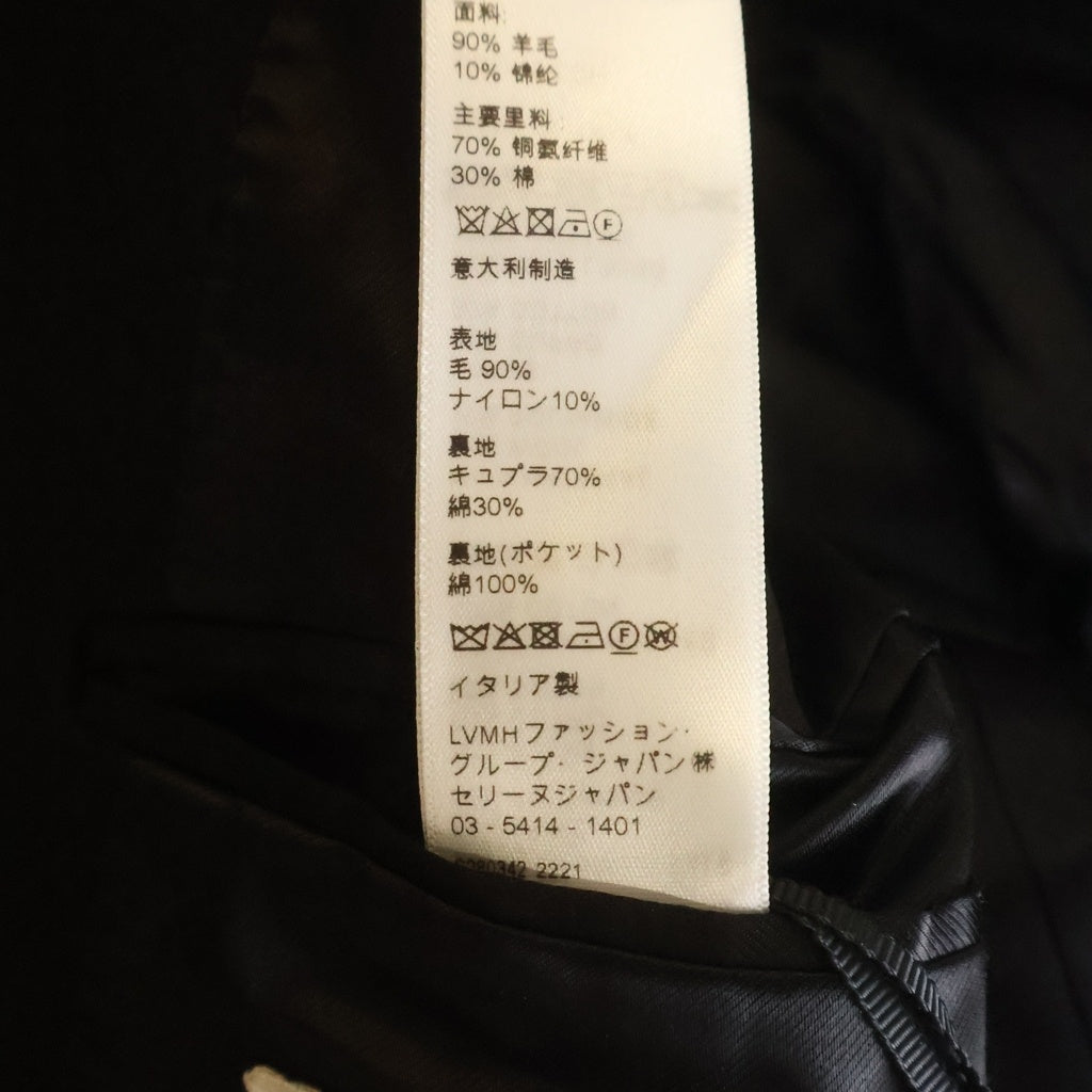 CELINE(セリーヌ) Wool Chester Coat ダブルブレス ウールチェスターコート ブラック 2M691863C