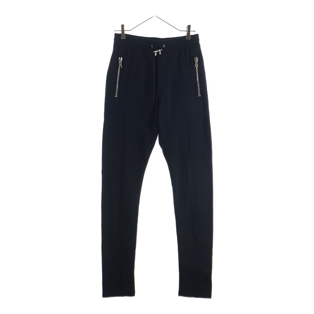 BALMAIN(バルマン) ロゴポケット ドローコード スウェットパンツ ブラック 5462I366