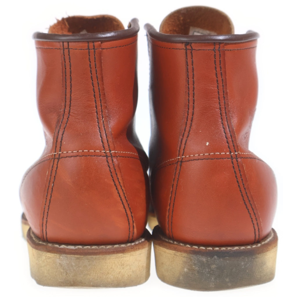 RED WING(レッド ウイング) 8875 6インチ クラシックモック レザー レースアップ ショート ブーツ ブラウン
