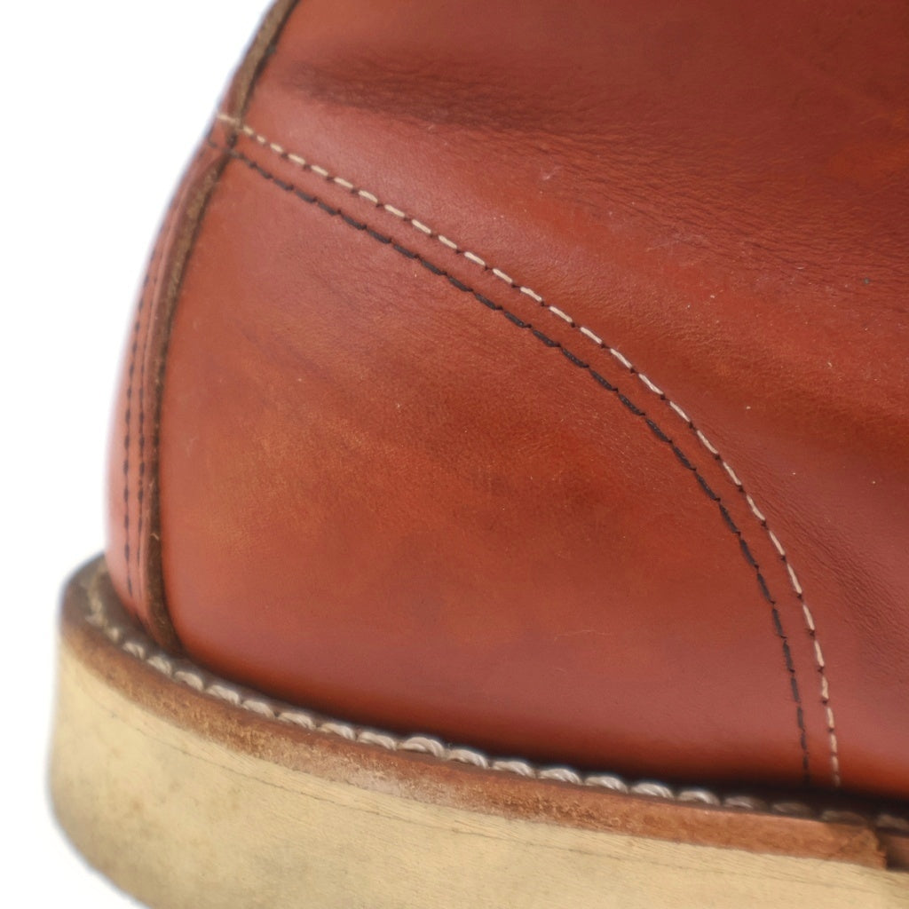 RED WING(レッド ウイング) 8875 6インチ クラシックモック レザー レースアップ ショート ブーツ ブラウン