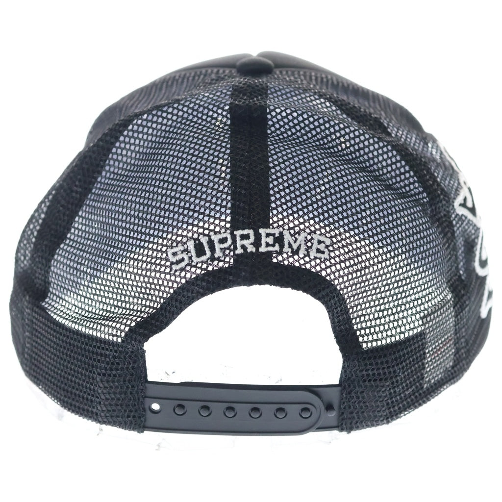 SUPREME(シュプリーム) 26SS University Mesh Back 5-Panel ユニバーシティ メッシュキャップ 帽子 ブラック
