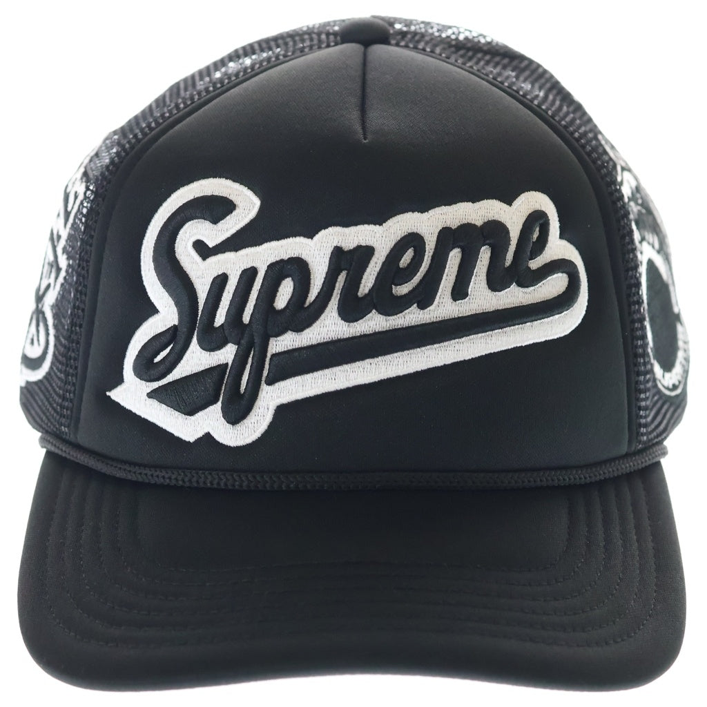 SUPREME(シュプリーム) 26SS University Mesh Back 5-Panel ユニバーシティ メッシュキャップ 帽子 ブラック