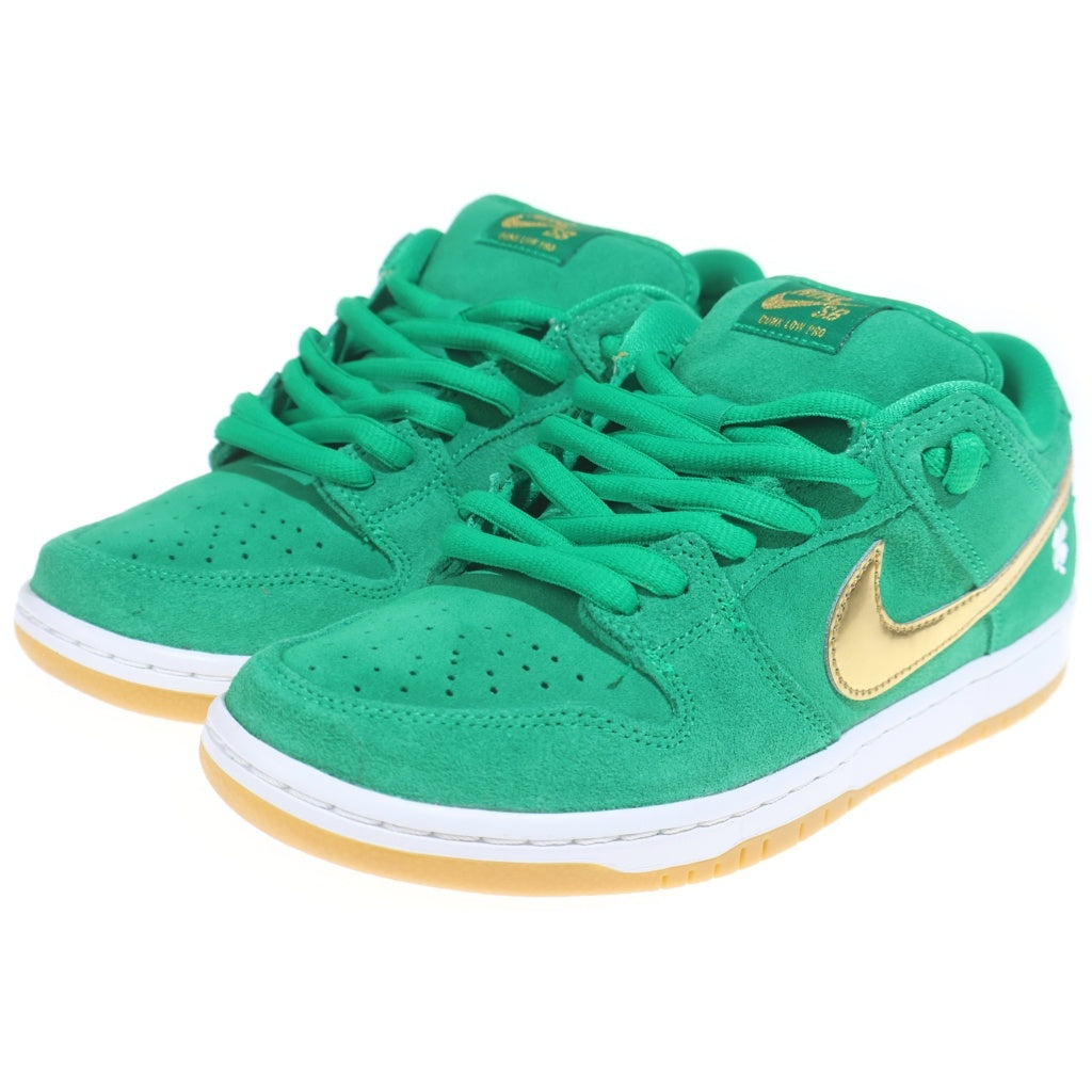 NIKE SB(ナイキエスビー) DUNK LOW PRO J PACK CHICAGO ST.PATRICK'S DAY BQ6817-303 ダンク プロ セント・パトリックス デイ ローカットスニーカー グリーン US8.5/26.5cm