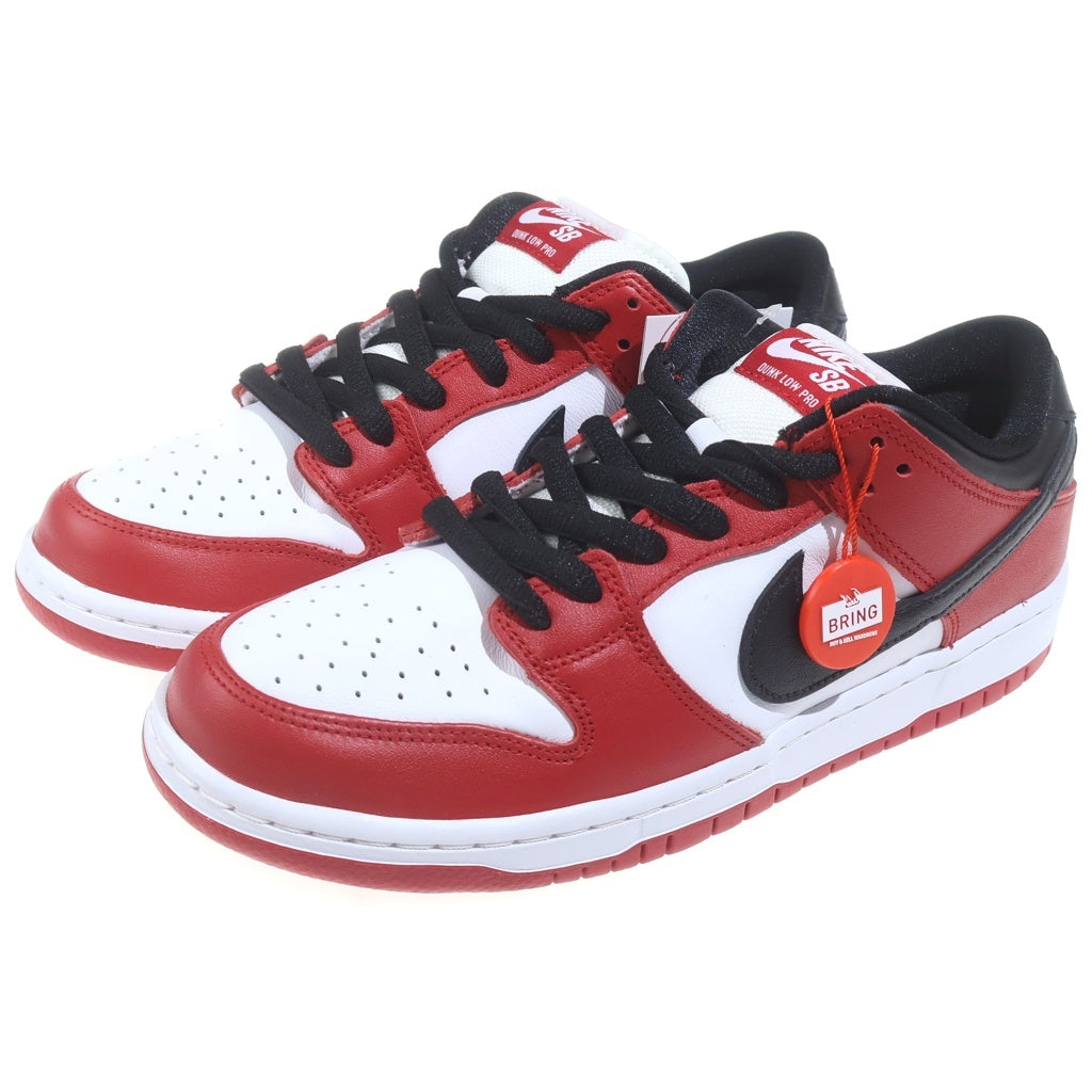 NIKE SB(ナイキエスビー) DUNK LOW PRO J PACK CHICAGO BQ6817-600 ダンク プロ ジェーパック シカゴ ローカットスニーカー ホワイト/レッド US9/27cm