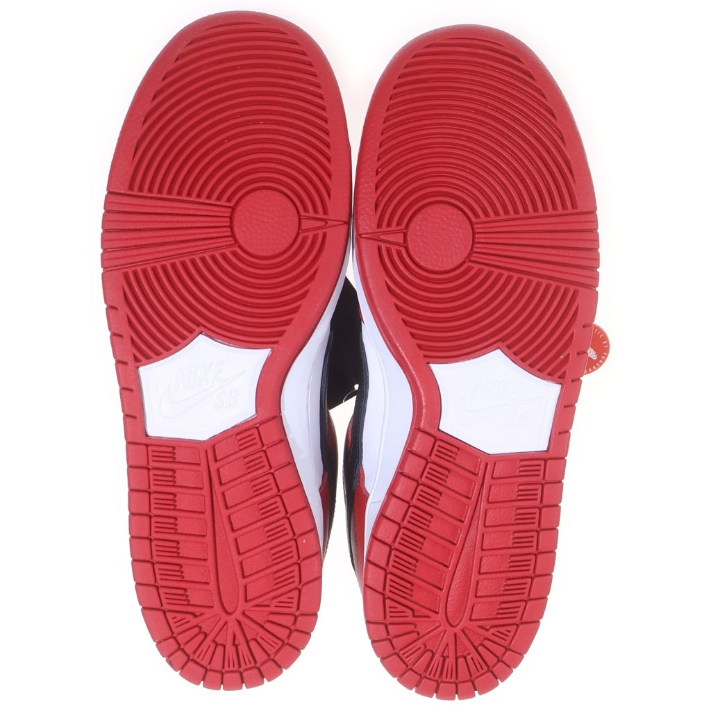 NIKE SB(ナイキエスビー) DUNK LOW PRO J PACK CHICAGO BQ6817-600 ダンク プロ ジェーパック シカゴ ローカットスニーカー ホワイト/レッド US9/27cm