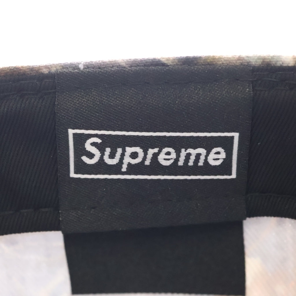 SUPREME(シュプリーム) 25SS ×New Era Championship Box Logo ニューエラ ボックスロゴ ベースボールキャップ 帽子 リアルツリー柄 カーキ